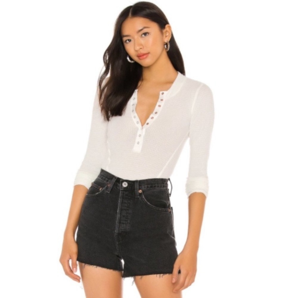 Free People Intimately White One Of The Girls Henley